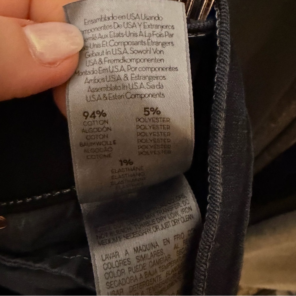 Mother Dark Wash Jeans size 26 - Picture 7 of 8